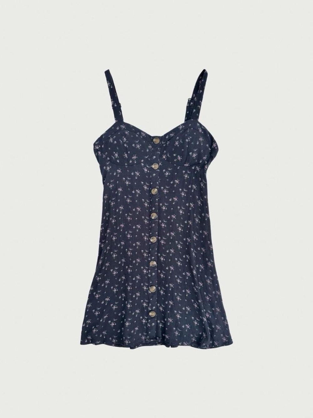 Navy Floral Sundress
